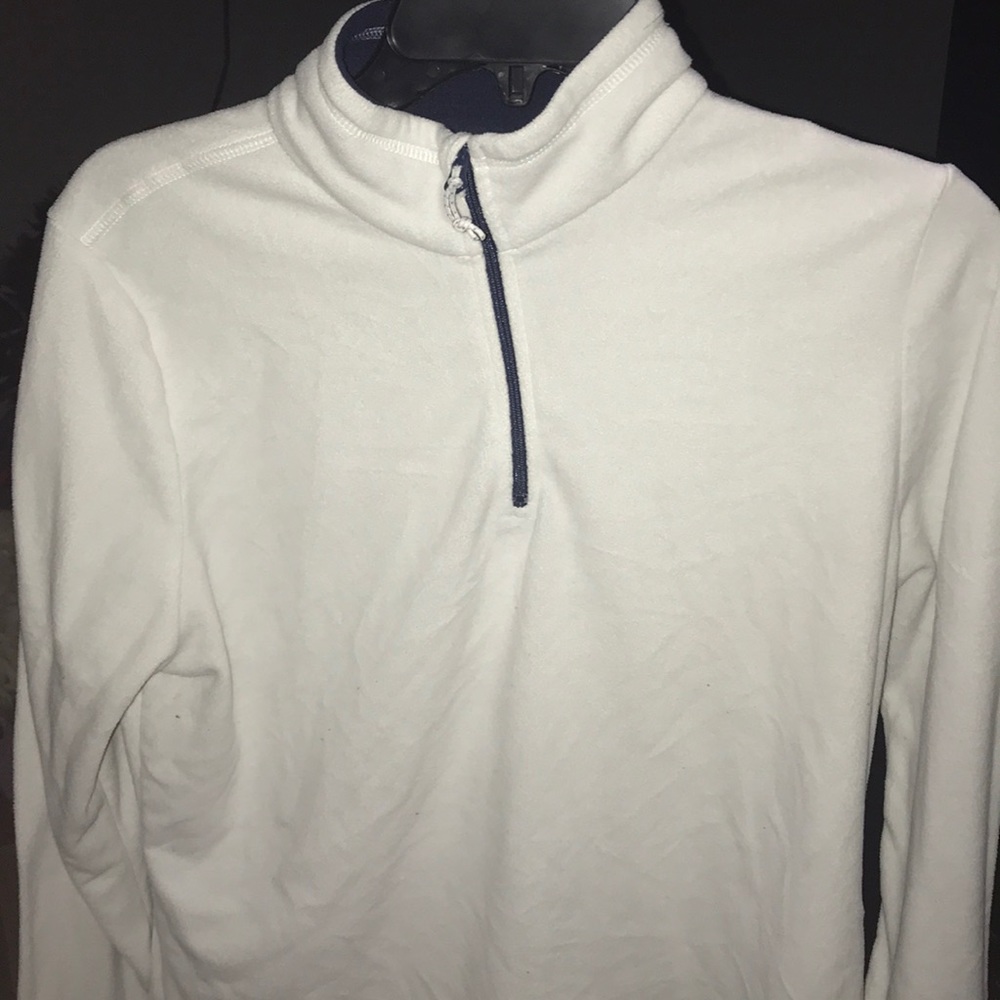 White sweatshirt